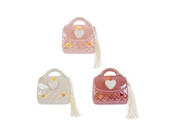 Bomboniera borsetta in porcellana con led (3 varianti assortite) su Bomboniere Dolci Emozioni