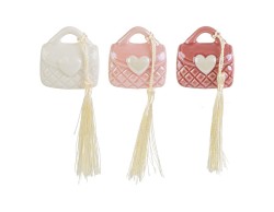 Bomboniera Appendino calamita borsetta in porcellana (3 varianti assortite)