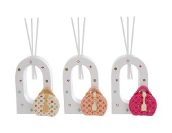 Bomboniera PROFUMATORE BORSETTA IN RESINA (3 variantri assortite)