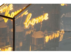 Bomboniera LAMPADA LED VETRO FUME’ HOME h12cm su Bomboniere Dolci Emozioni