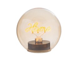 Bomboniera LAMPADA LED VETRO FUME’ HOME sferica