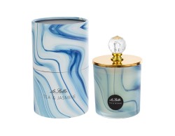 Bomboniera Matrimonio Candela Blu Profumata 210gr