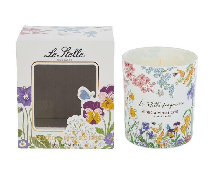 Bomboniera Matrimonio CANDELA 290GR PROFUMATA FLEUR su Bomboniere Dolci Emozioni