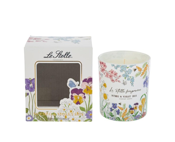 Bomboniera Matrimonio CANDELA 130GR PROFUMATA FLEUR su Bomboniere Dolci Emozioni