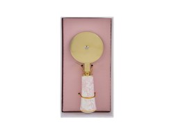 Bomboniera Matrimonio TAGLIA PIZZA TORTA DECORO ROSA su Bomboniere Dolci Emozioni