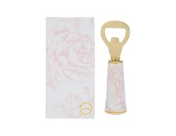 Bomboniera Matrimonio APRIBOTTIGLIE DECORO ROSA