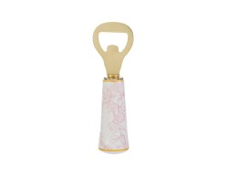 Bomboniera Matrimonio APRIBOTTIGLIE DECORO ROSA su Bomboniere Dolci Emozioni