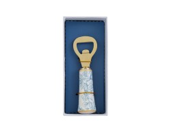 Bomboniera Matrimonio APRIBOTTIGLIE DECORO CELESTE su Bomboniere Dolci Emozioni