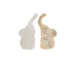 Bomboniera Matrimonio SET 2 ELEFANTINI NIN PORCELLANA 3D su Bomboniere Dolci Emozioni
