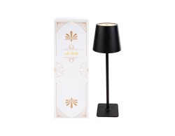 Bomboniera Matrimonio LAMPADA LED DA TAVOLO NERA