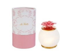 Bomboniera Matrimonio LAMPADA A LED CON FIORE ROSA