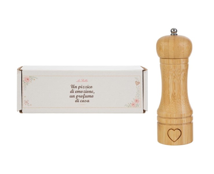 Bomboniera Matrimonio MACINA PEPE IN LEGNO su Bomboniere Dolci Emozioni