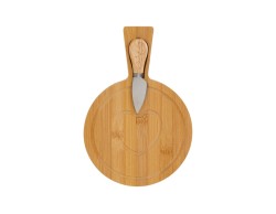 Bomboniera Matrimonio SET 2 PZ TAGLIERE IN LEGNO E COLTELLO PER FORMAGGIO su Bomboniere Dolci Emozioni