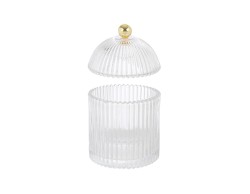 Bomboniera Matrimonio SCATOLA VETRO TRASPARENTE 15cm su Bomboniere Dolci Emozioni