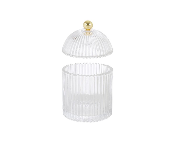 Bomboniera Matrimonio SCATOLA VETRO TRASPARENTE 15cm su Bomboniere Dolci Emozioni
