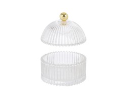 Bomboniera Matrimonio SCATOLA VETRO TRASPARENTE 11cm su Bomboniere Dolci Emozioni
