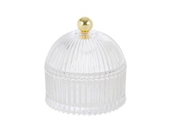 Bomboniera Matrimonio SCATOLA VETRO TRASPARENTE 11cm su Bomboniere Dolci Emozioni