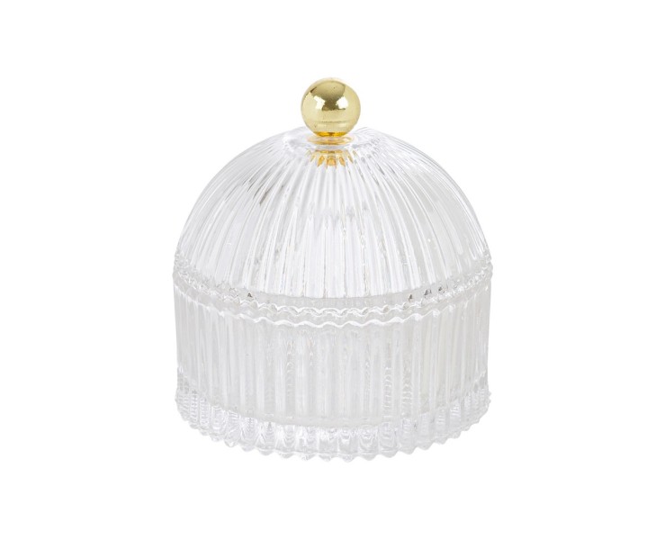 Bomboniera Matrimonio SCATOLA VETRO TRASPARENTE 11cm su Bomboniere Dolci Emozioni