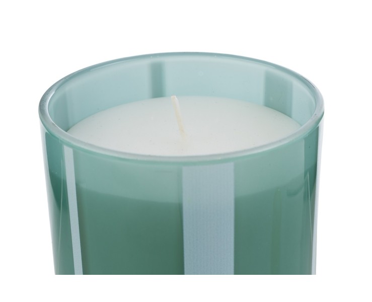 Bomboniera Matrimonio CANDELA IN VETRO VERDE 10CM su Bomboniere Dolci Emozioni