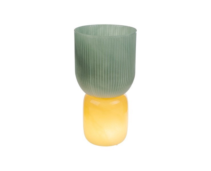 Bomboniera Matrimonio VASO LAMPADA IN VETRO VERDE su Bomboniere Dolci Emozioni