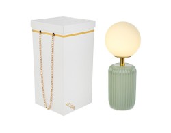 Bomboniera Matrimonio LAMPADA IN VETRO VERDE