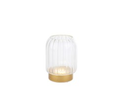 Bomboniera Matrimonio VASO IN VETRO CON LED 12CM