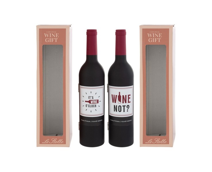 Bomboniera Matrimonio SET ENOLOGIA 5PZ WINE TIME (ASSORTITA IN 2 VARIANTI) su Bomboniere Dolci Emozioni