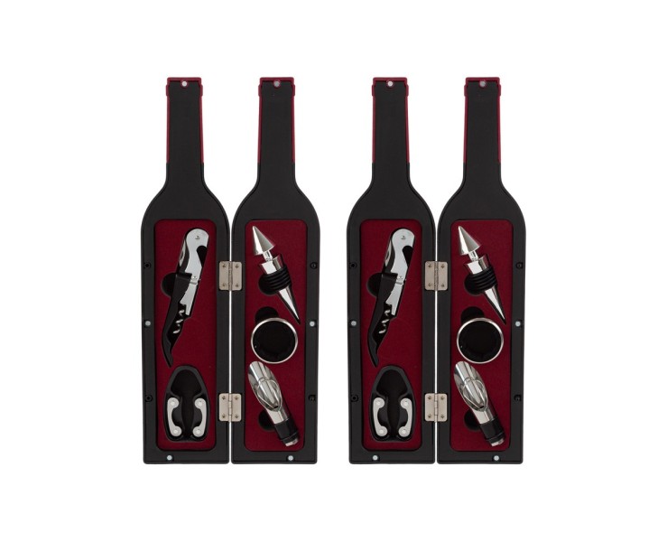 Bomboniera Matrimonio SET ENOLOGIA 5PZ WINE TIME (ASSORTITA IN 2 VARIANTI) su Bomboniere Dolci Emozioni
