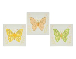 Bomboniera Matrimonio POGGIAPENTOLA FARFALLA IN CERAMICA (3 ASSORTITI)