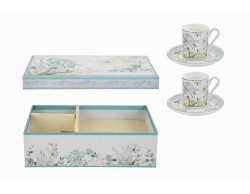Bomboniera Matrimonio ARIA DI PROVENZA SET 2 TAZZINE IN PORCELLANA su Bomboniere Dolci Emozioni