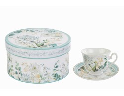 Bomboniera Matrimonio ARIA DI PROVENZA TAZZA DA TE IN PORCELLANA