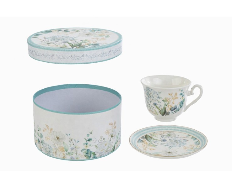 Bomboniera Matrimonio ARIA DI PROVENZA TAZZA DA TE IN PORCELLANA su Bomboniere Dolci Emozioni