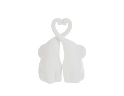 Bomboniera Matrimonio SET 2 ELEFANTINI IN PORCELLANA 35CM su Bomboniere Dolci Emozioni