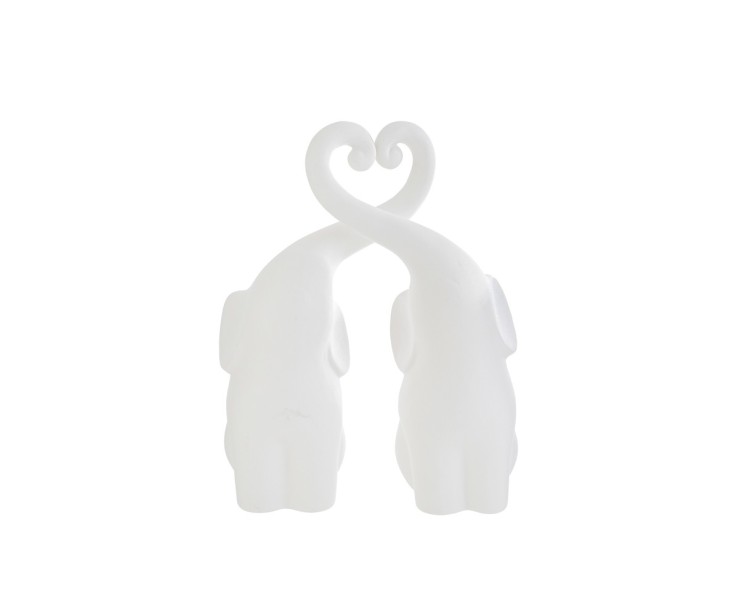 Bomboniera Matrimonio SET 2 ELEFANTINI IN PORCELLANA 16CM su Bomboniere Dolci Emozioni