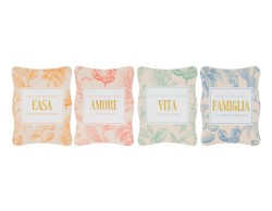 Bomboniera CALAMITA SCRITTE DEL CUORE IN CERAMICA (4 VARIANTI ASSORTITE)