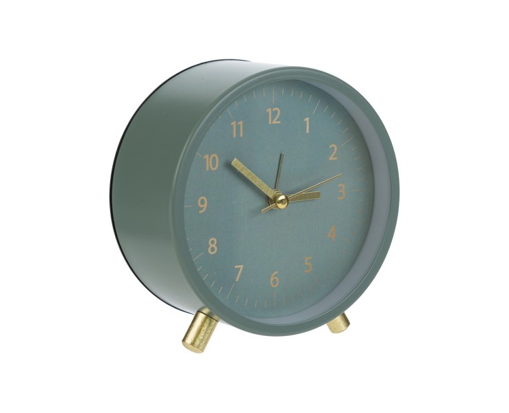 Bomboniera OROLOGIO SVEGLIA CON LUCE VERDE E ORO su Bomboniere Dolci Emozioni