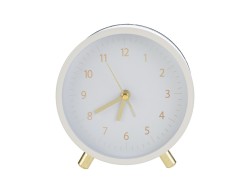 Bomboniera OROLOGIO SVEGLIA CON LUCE BIANCO E ORO su Bomboniere Dolci Emozioni