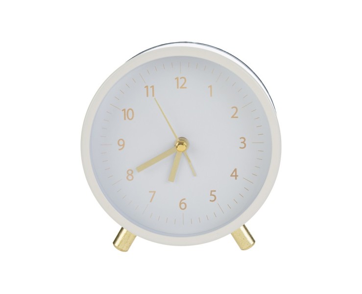 Bomboniera OROLOGIO SVEGLIA CON LUCE BIANCO E ORO su Bomboniere Dolci Emozioni