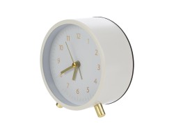 Bomboniera OROLOGIO SVEGLIA CON LUCE BIANCO E ORO su Bomboniere Dolci Emozioni