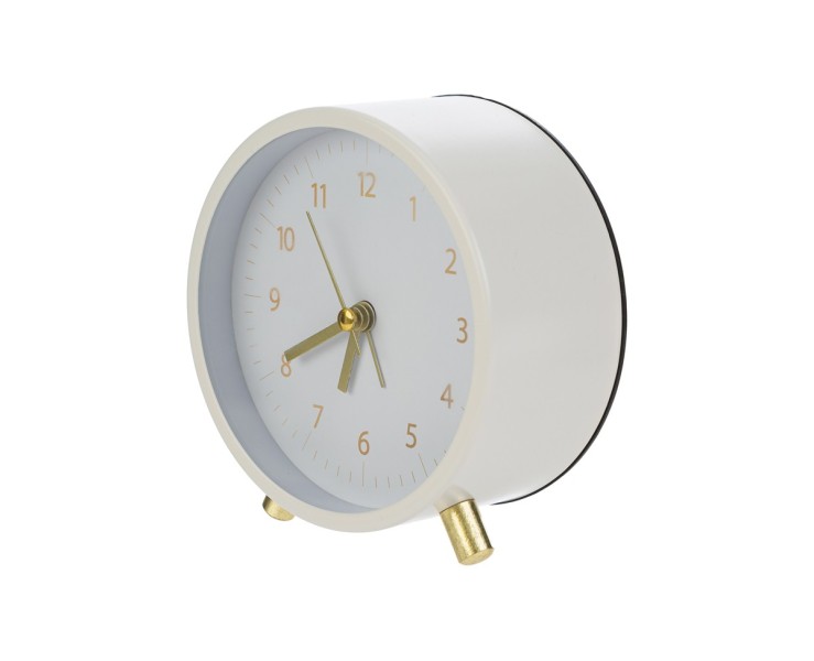 Bomboniera OROLOGIO SVEGLIA CON LUCE BIANCO E ORO su Bomboniere Dolci Emozioni