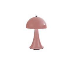 Bomboniera nascita e battesimo LAMPADA DOME ROSA USB/TOUCH d.10xh.14CM su Bomboniere Dolci Emozioni