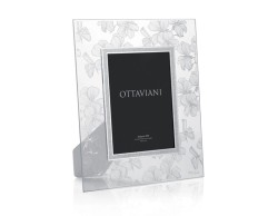 Portafoto Silver Foil Fiori Di Pesco