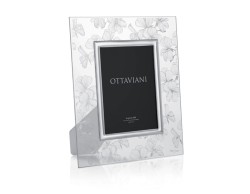 Portafoto Silver Foil Fiori Di Pesco