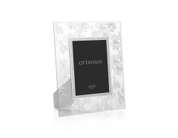 Portafoto Silver Foil Fiori Di Pesco