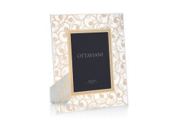 Portafoto Silver Foil Collezione Riccioli Oro