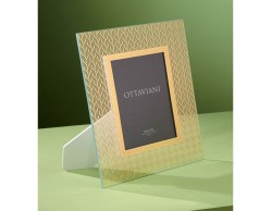 Portafoto Silver Foil Collezione Riccioli Argento