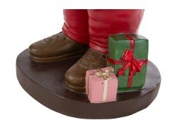 Orso di Natale grande in resina  con regalo – Decorazione Natalizia Le Stelle su Bomboniere Dolci Emozioni