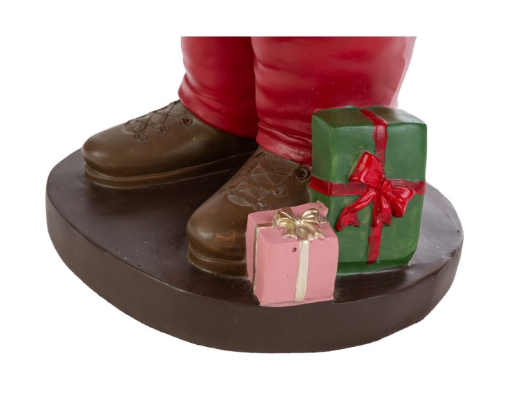 Orso di Natale grande in resina  con regalo – Decorazione Natalizia Le Stelle su Bomboniere Dolci Emozioni