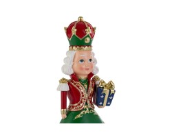 Mamma Natale barocca grande in resina rossa e oro h. 42 cm – Decorazione Natalizia Le Stelle su Bomboniere Dolci Emozioni