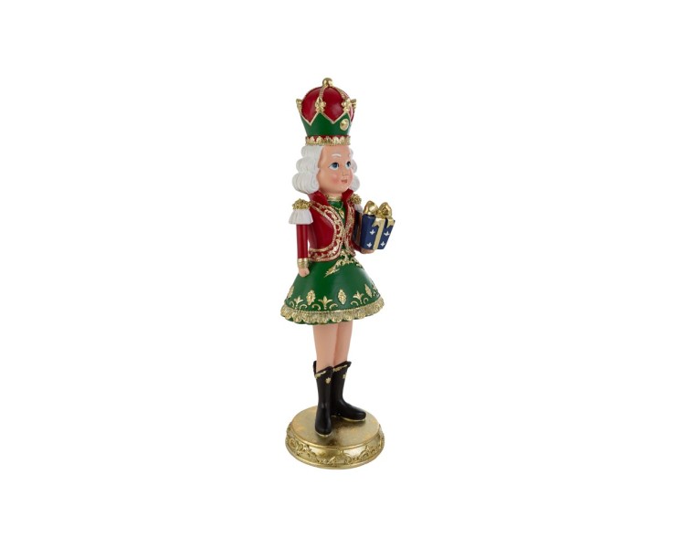 Mamma Natale barocca grande in resina rossa e oro h. 42 cm – Decorazione Natalizia Le Stelle su Bomboniere Dolci Emozioni